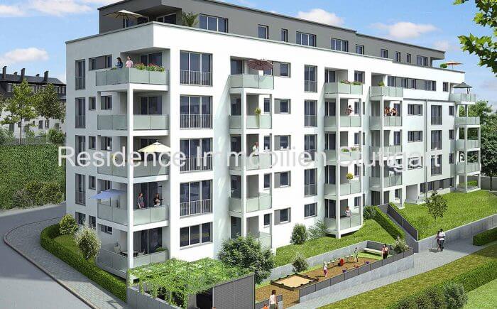 Neubau: 2-Zimmer-Wohnung mit Balkon und TG-Stellplatz in Stuttgart